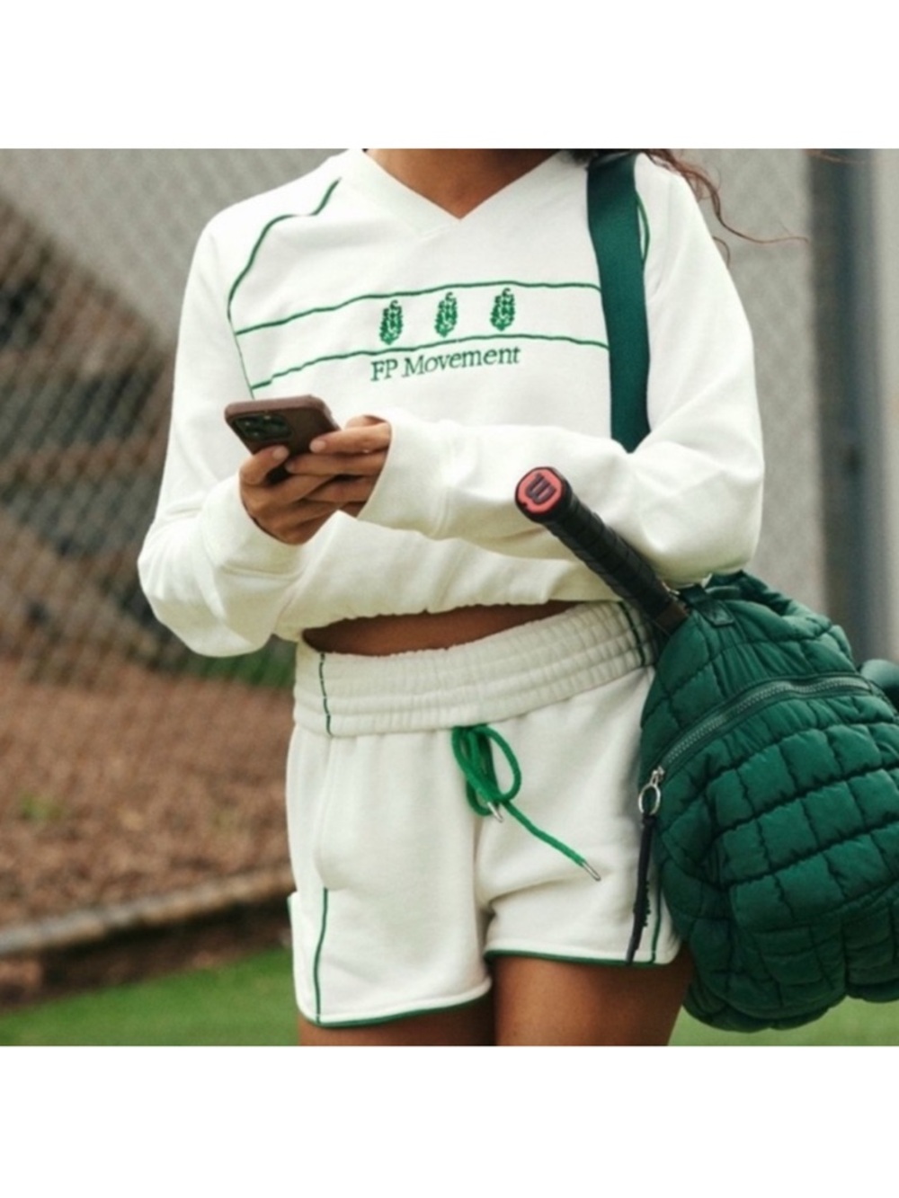 Free People Movement Seeing Double Shorts Only - logo glade combo - Small